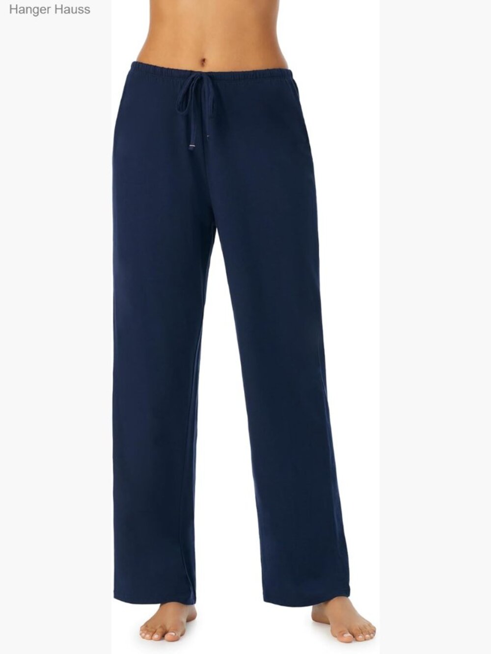 Lightweight Cotton Knit Jersey Pajama Pants Wide Leg Lounge Sleepwear